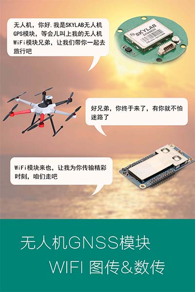 无人机GPS模块、WiFi模块