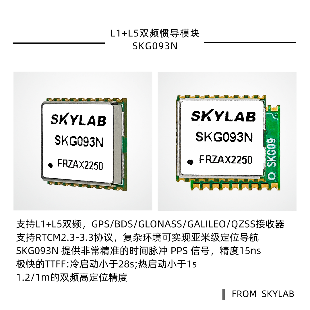 选型小尺寸双频惯导模块SKG093N，有参考设计指南吗？